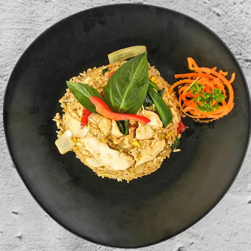(L) Basil Fried Rice